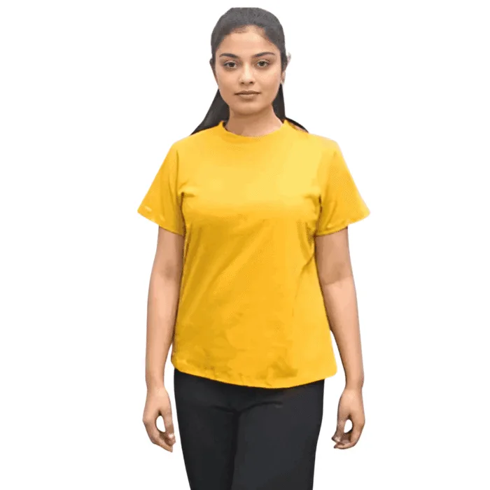 Mars yellow t shirt for girls