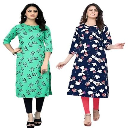 crepe kurtis