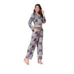 Coord set Blue Patchwork