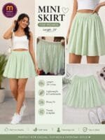 Mini Skirts Mint Green