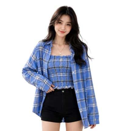 shirt blue shirt for girl